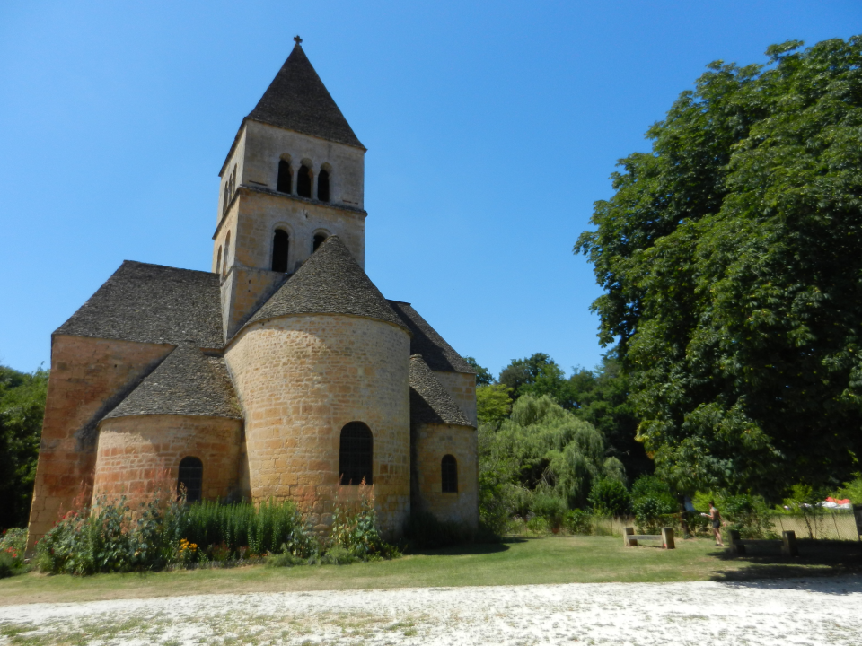... and the church, before taking a lunch break.